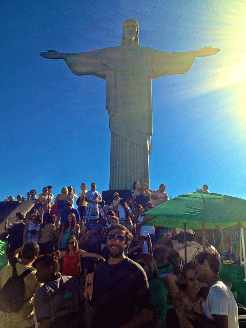 Christ, Chris, and half of Rio