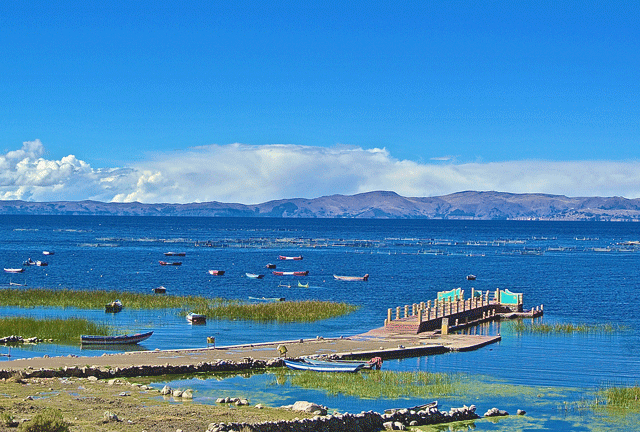 Lake Titicaca.  Nice eh?