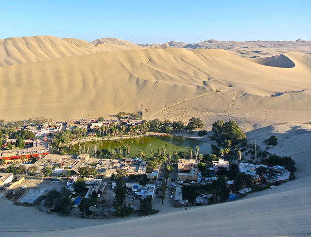 Huacachina - The Oasis of the Americas apparently