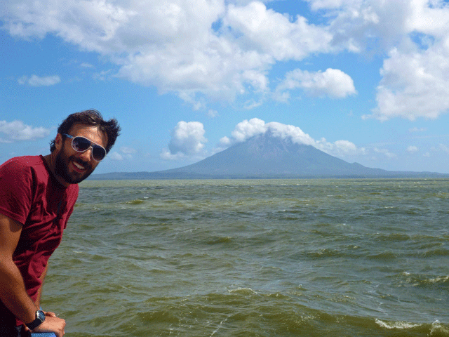 On the way to Ometepe